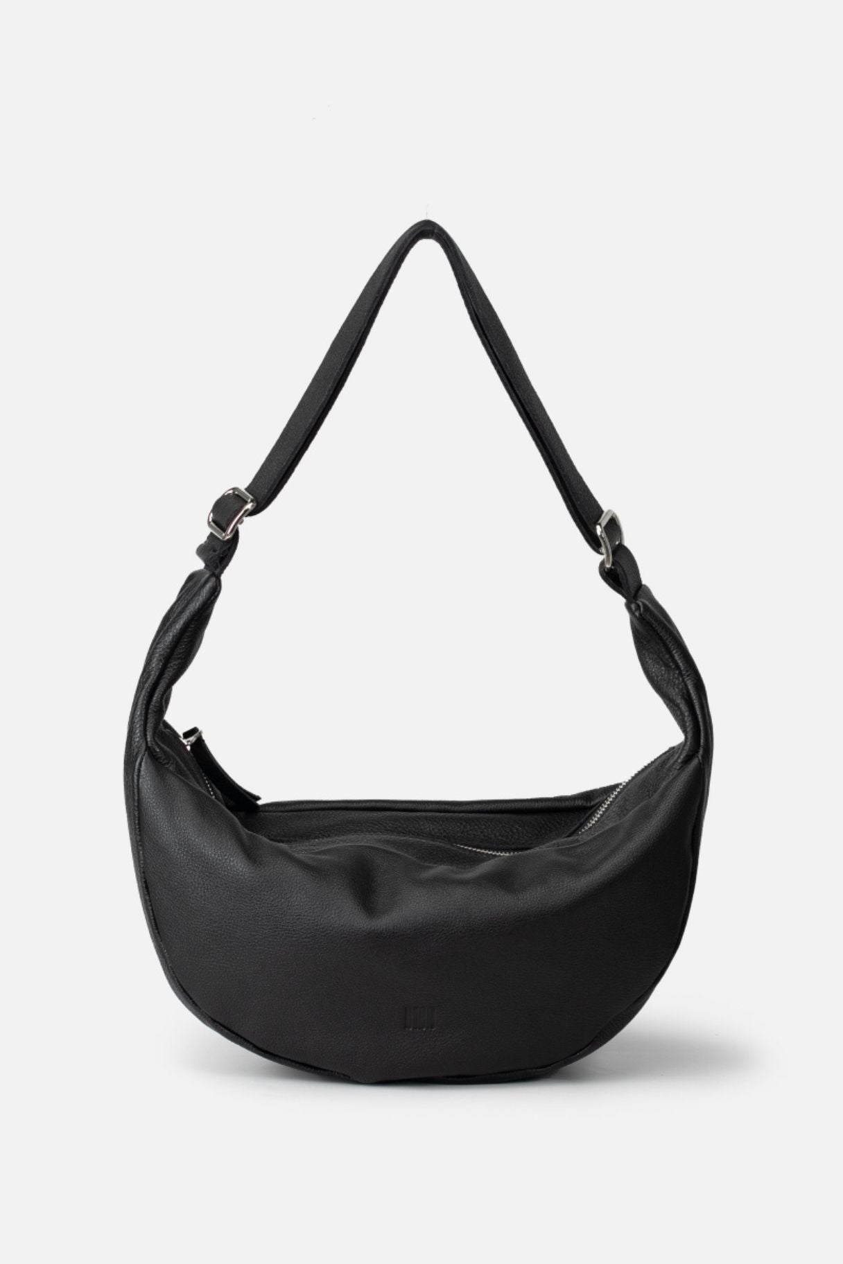 BIBA - Sac en cuir noir, vu de l'arrière