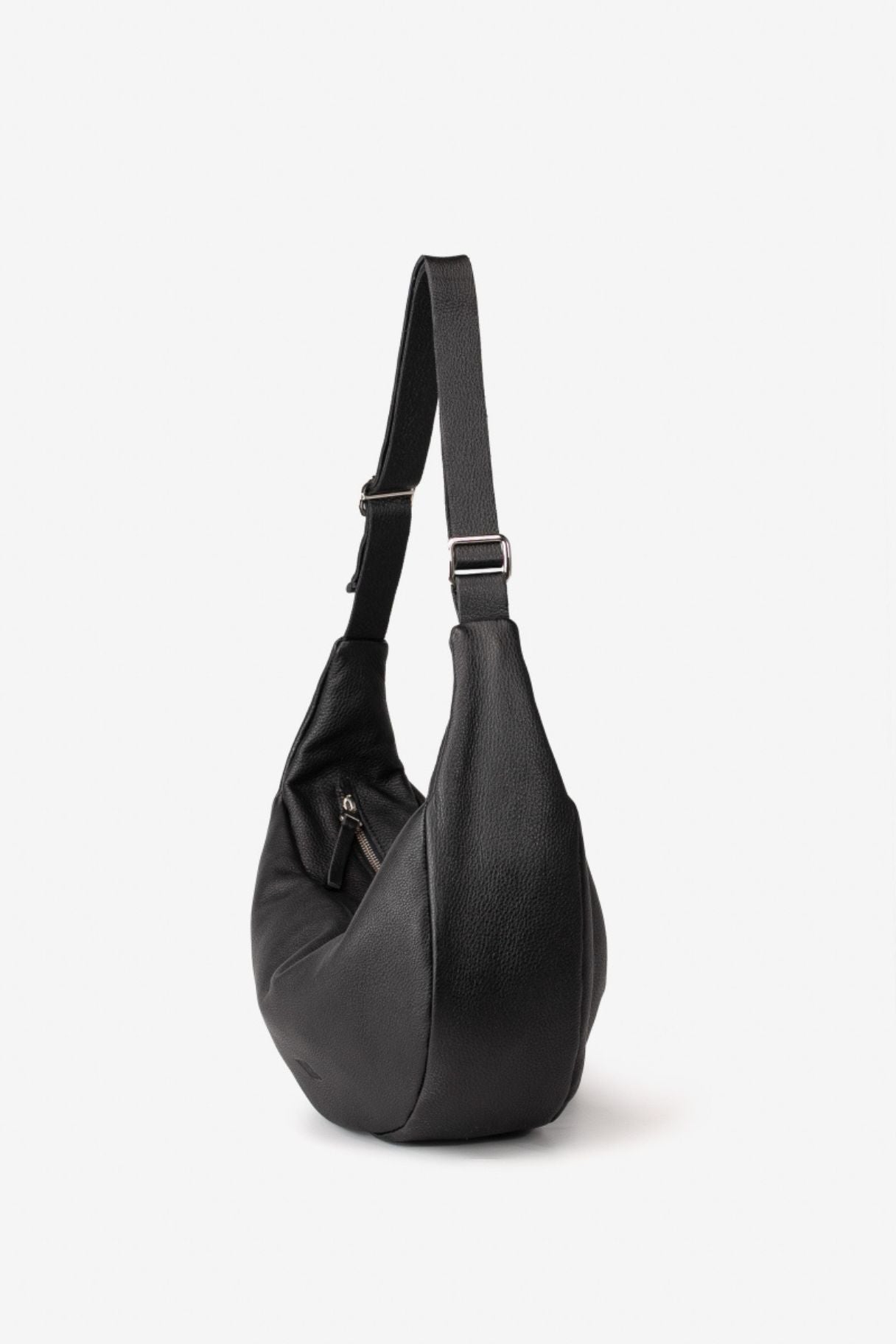 BIBA bowie - Sac en cuir noir - Nappa Maroquinerie