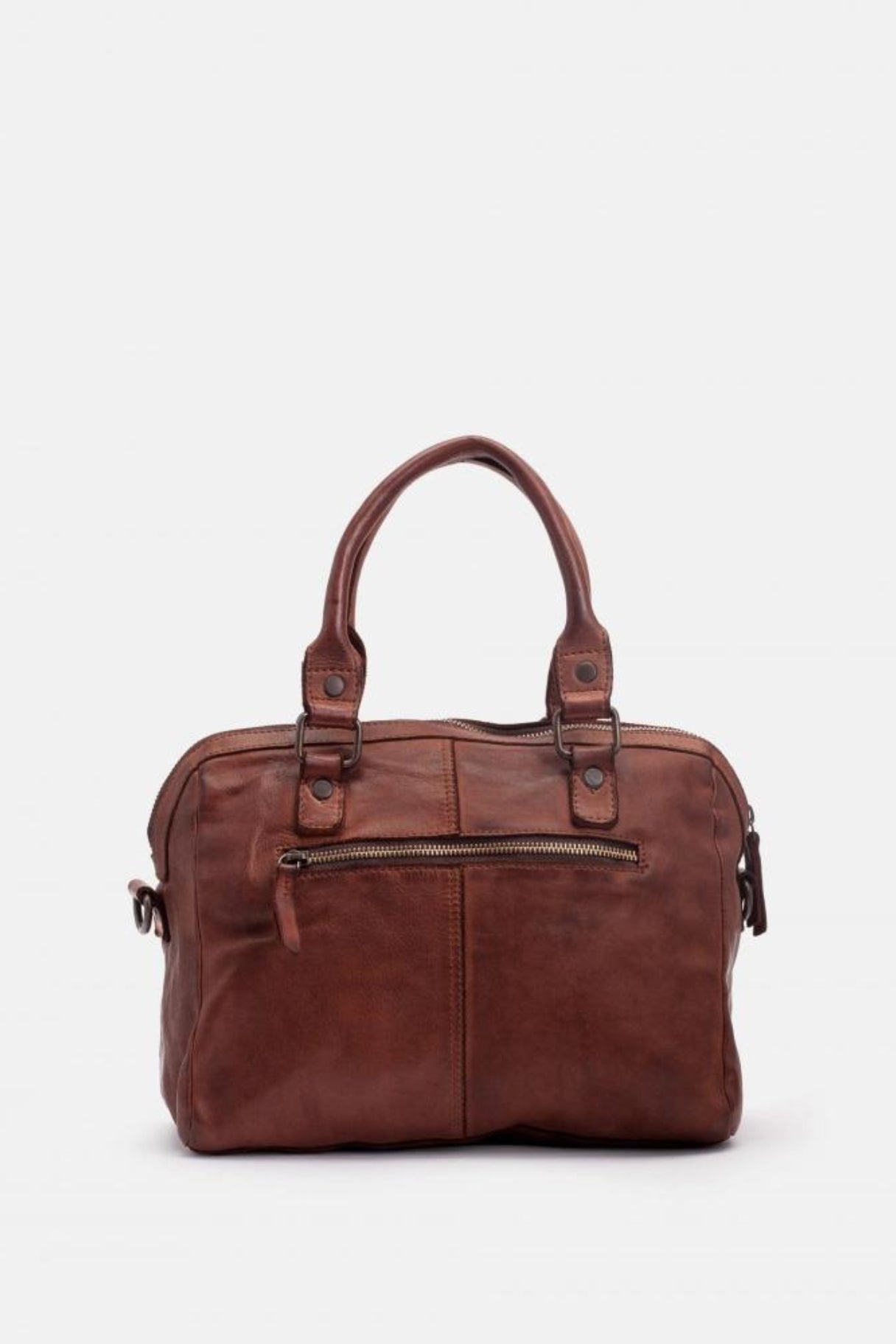 Collection Boston - Sac bowling en cuir - BIBA