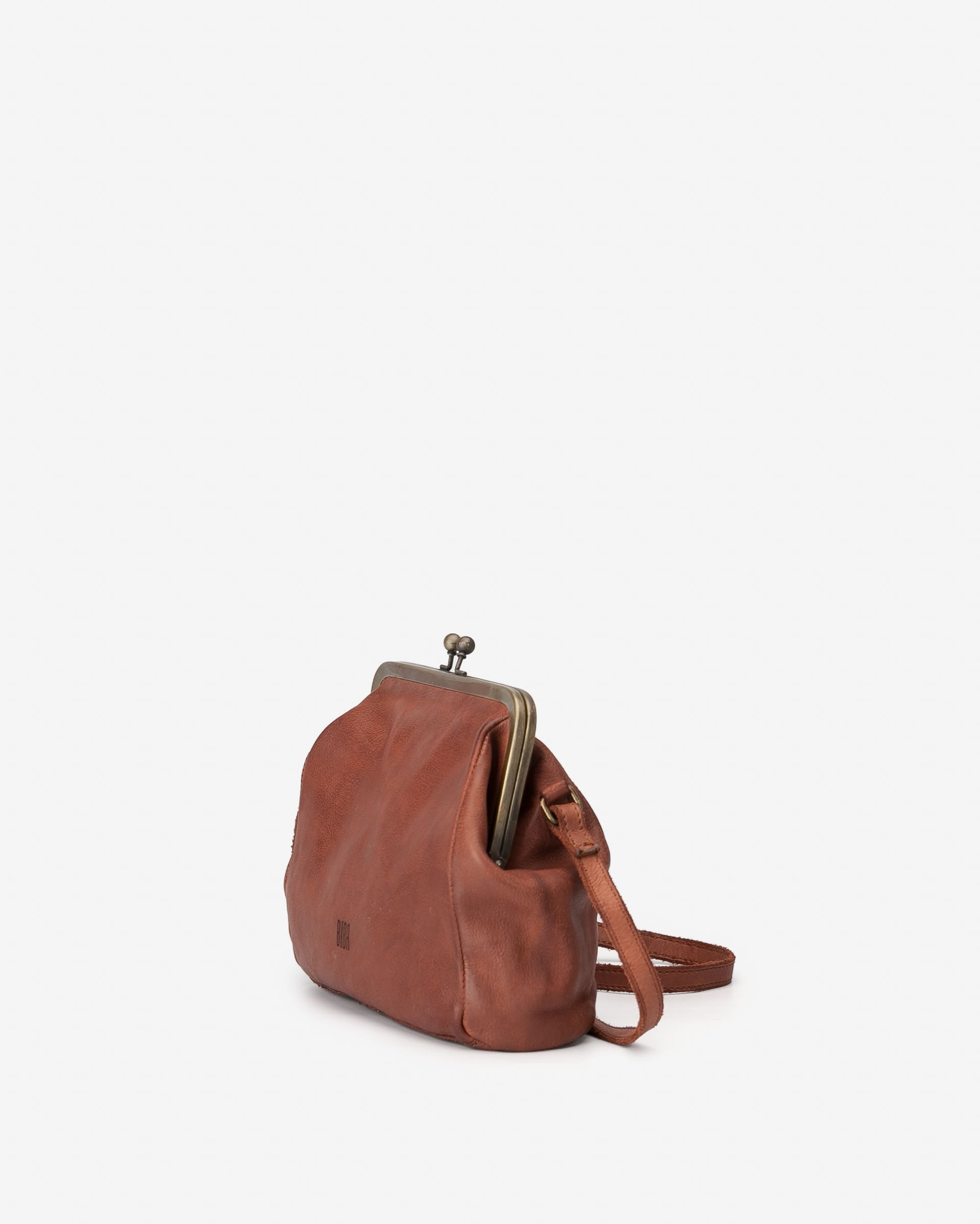 Biba boston BT22 sac bandoulière vintage marron