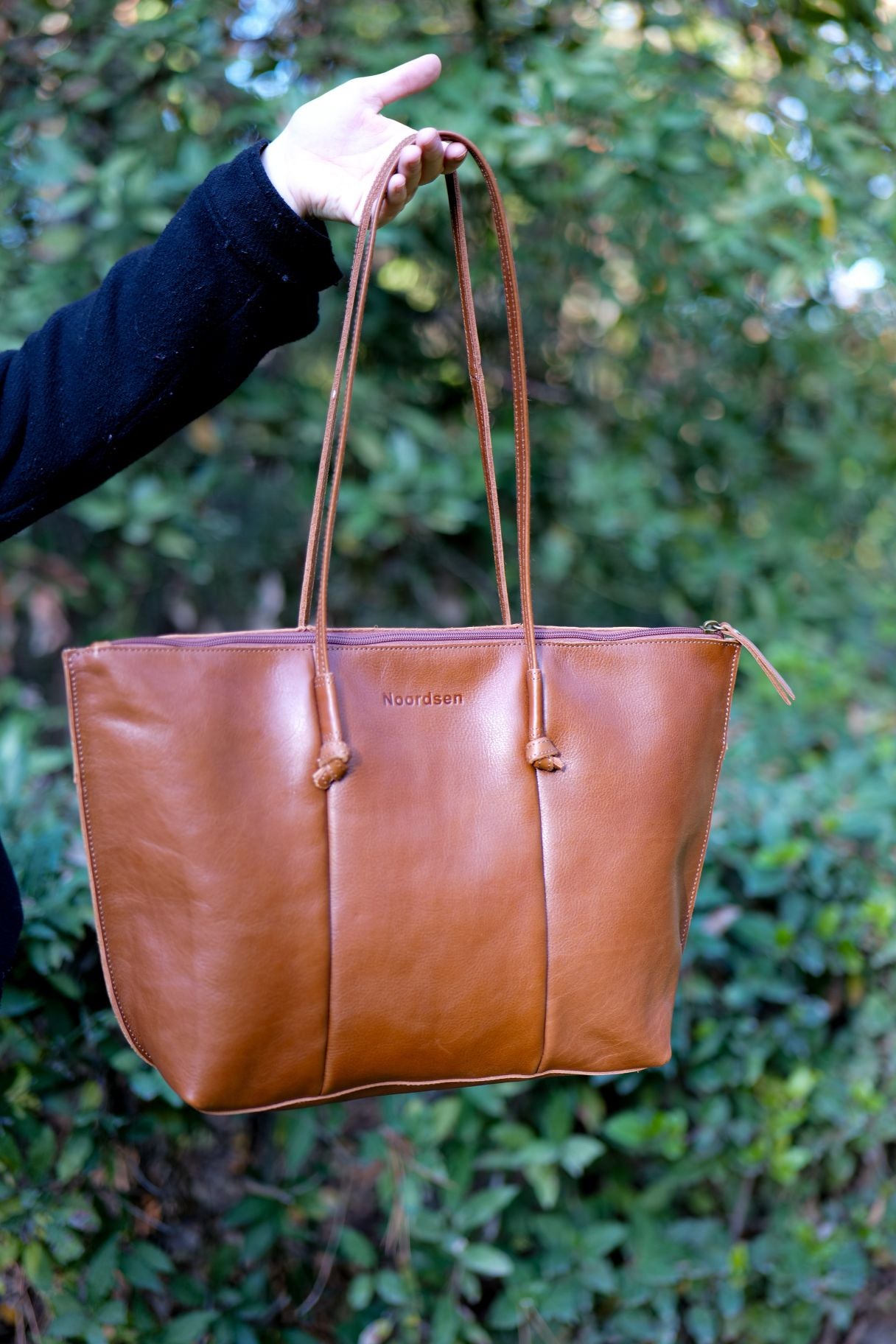 Grand sac cabas en cuir pour femme - Noordsen