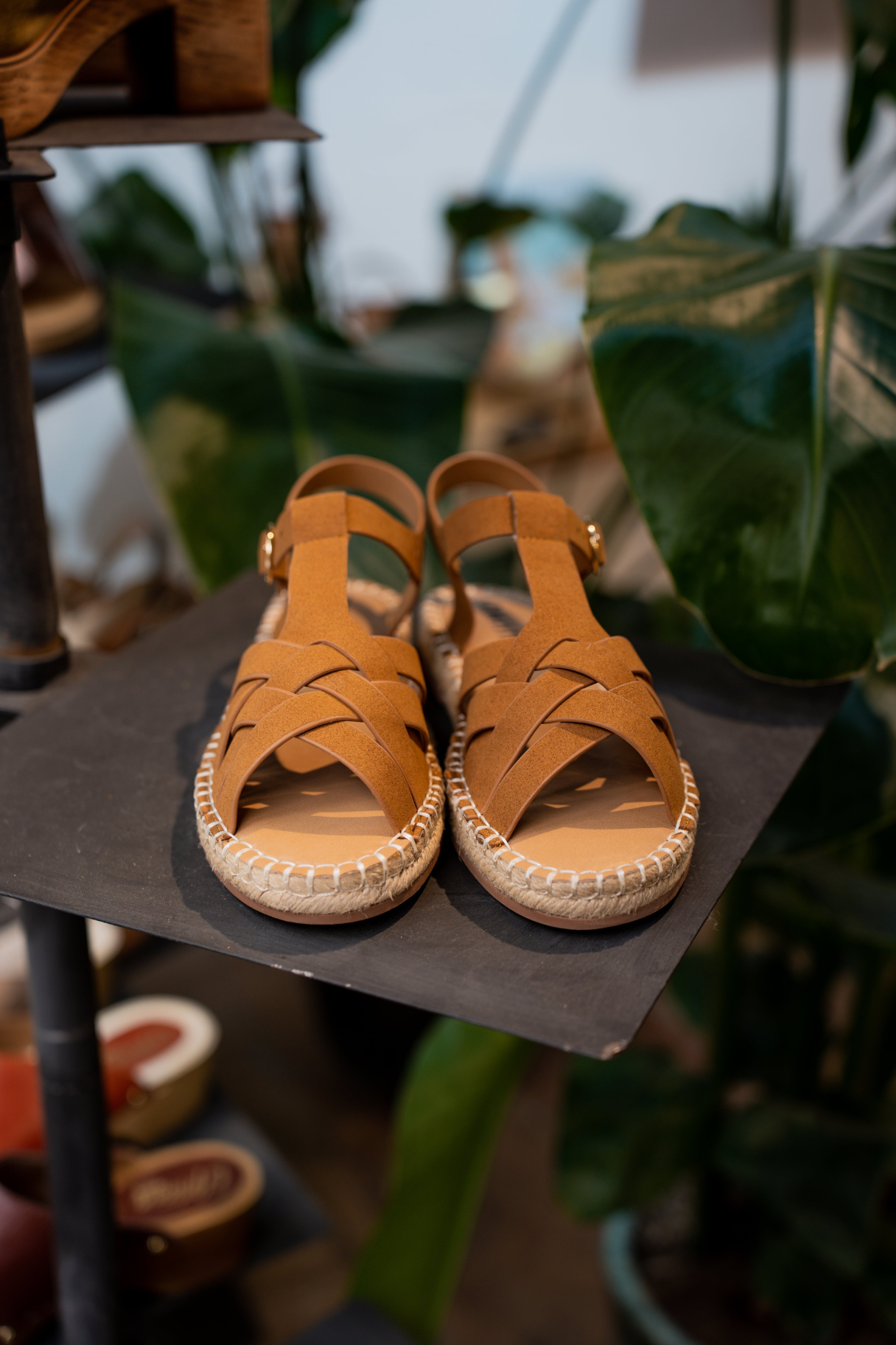 Armistice Bilbao Tabac - Spartiates marron confortables et tendance pour l'été - Nappa Maroquinerie