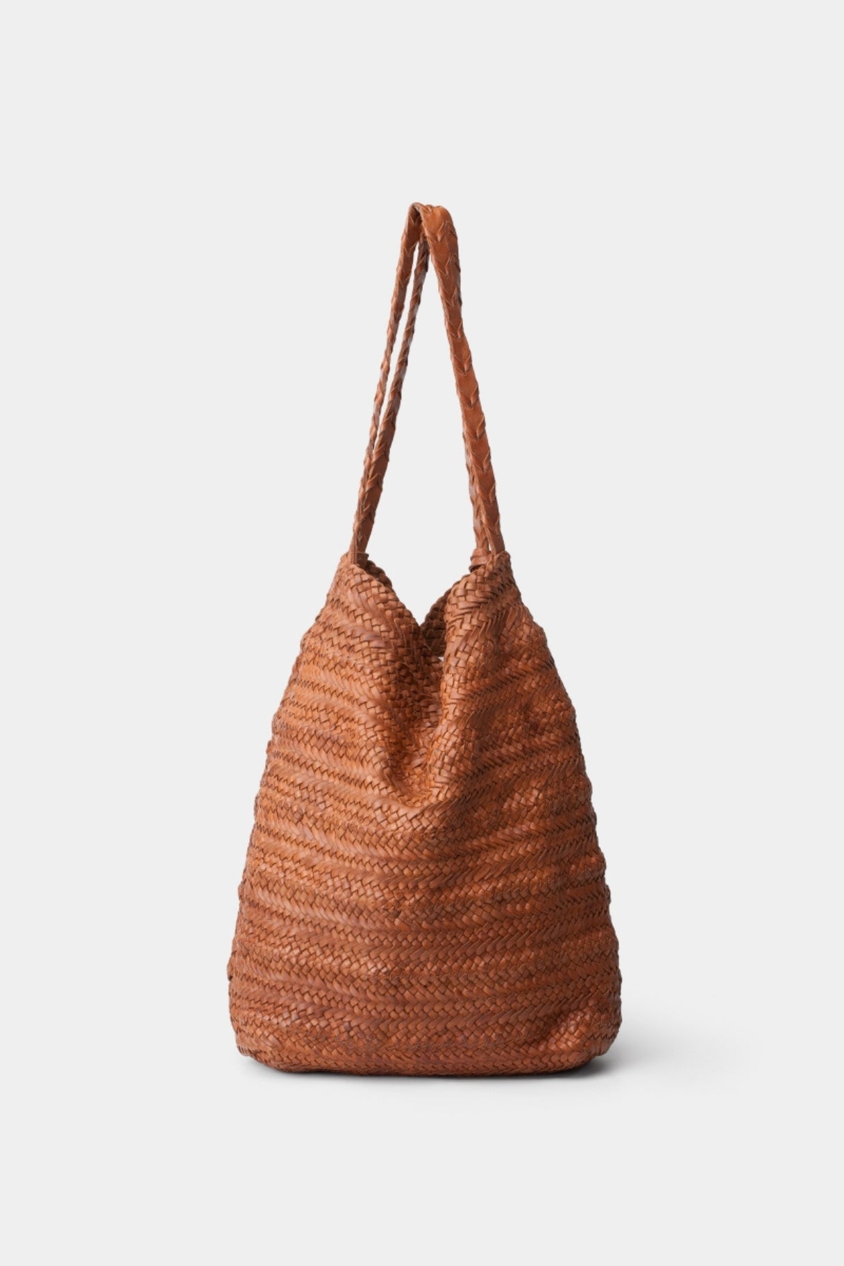 Biba Ruby - cabas tressé cognac RUB1L