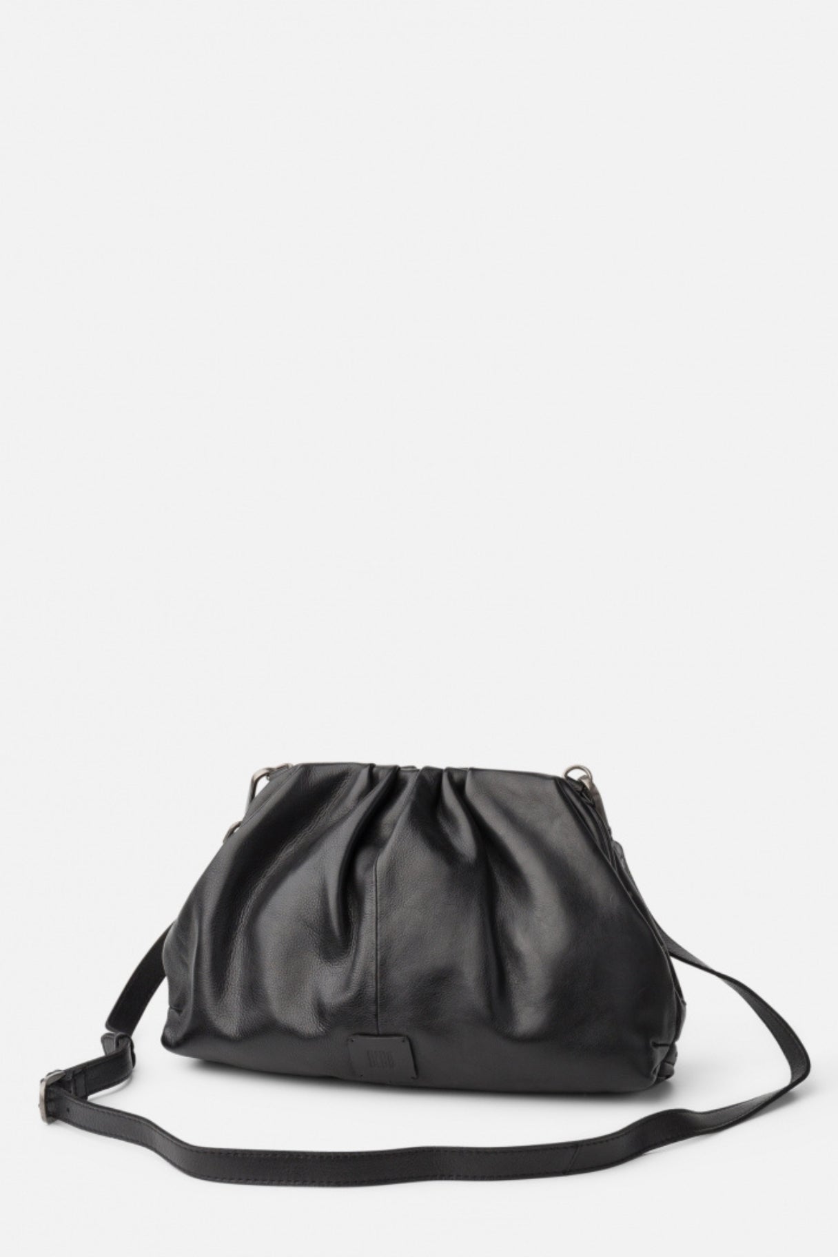 Sac bandoulière BIBA Katy en cuir lavé noir