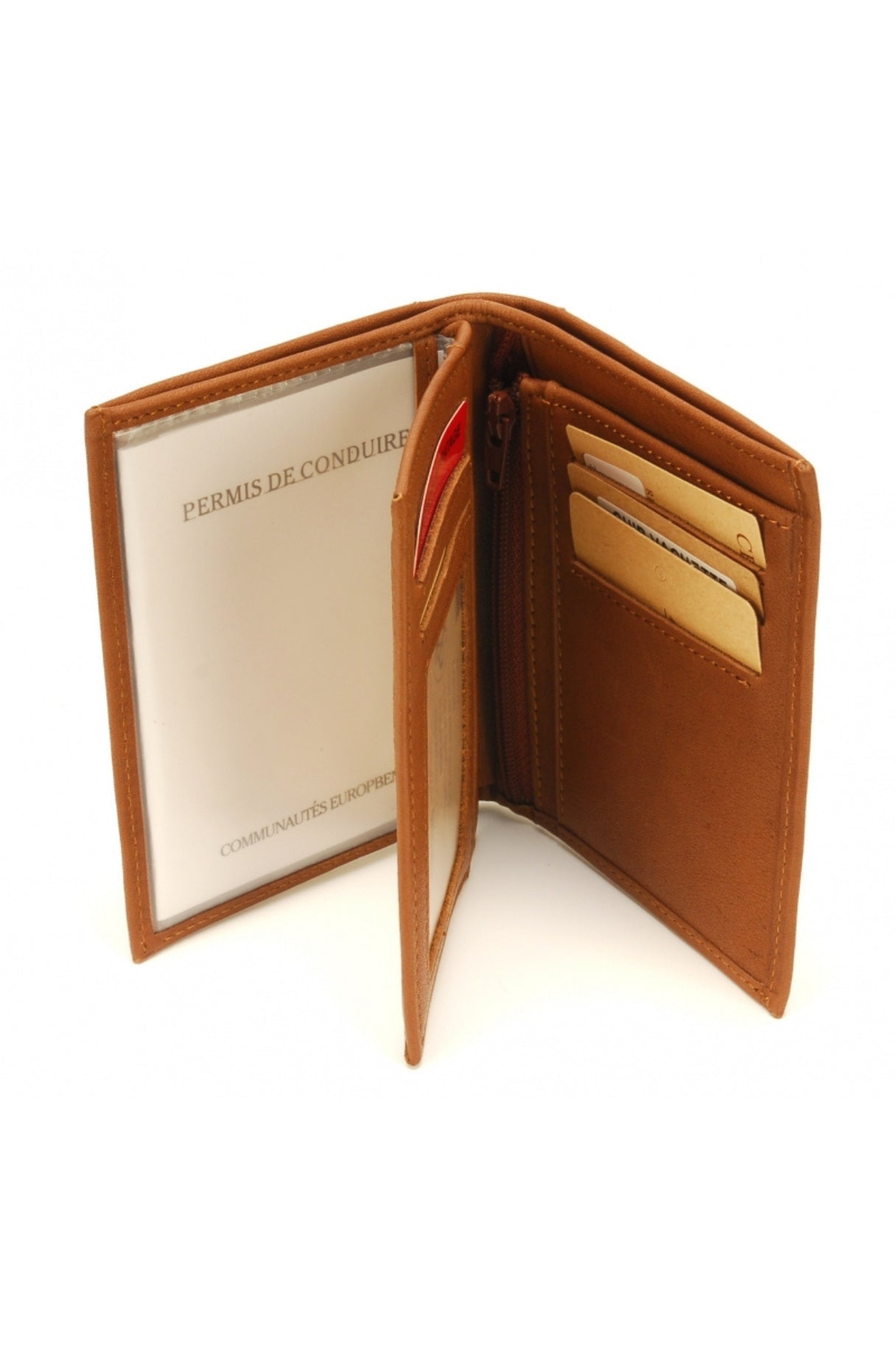 Portefeuille en cuir pleine fleur pour homme - Nappa maroquinerie