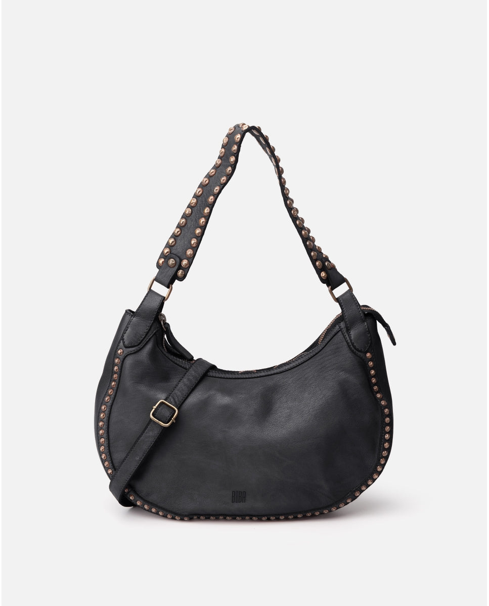 Sac hobo Portland de BIBA - couleur noir
