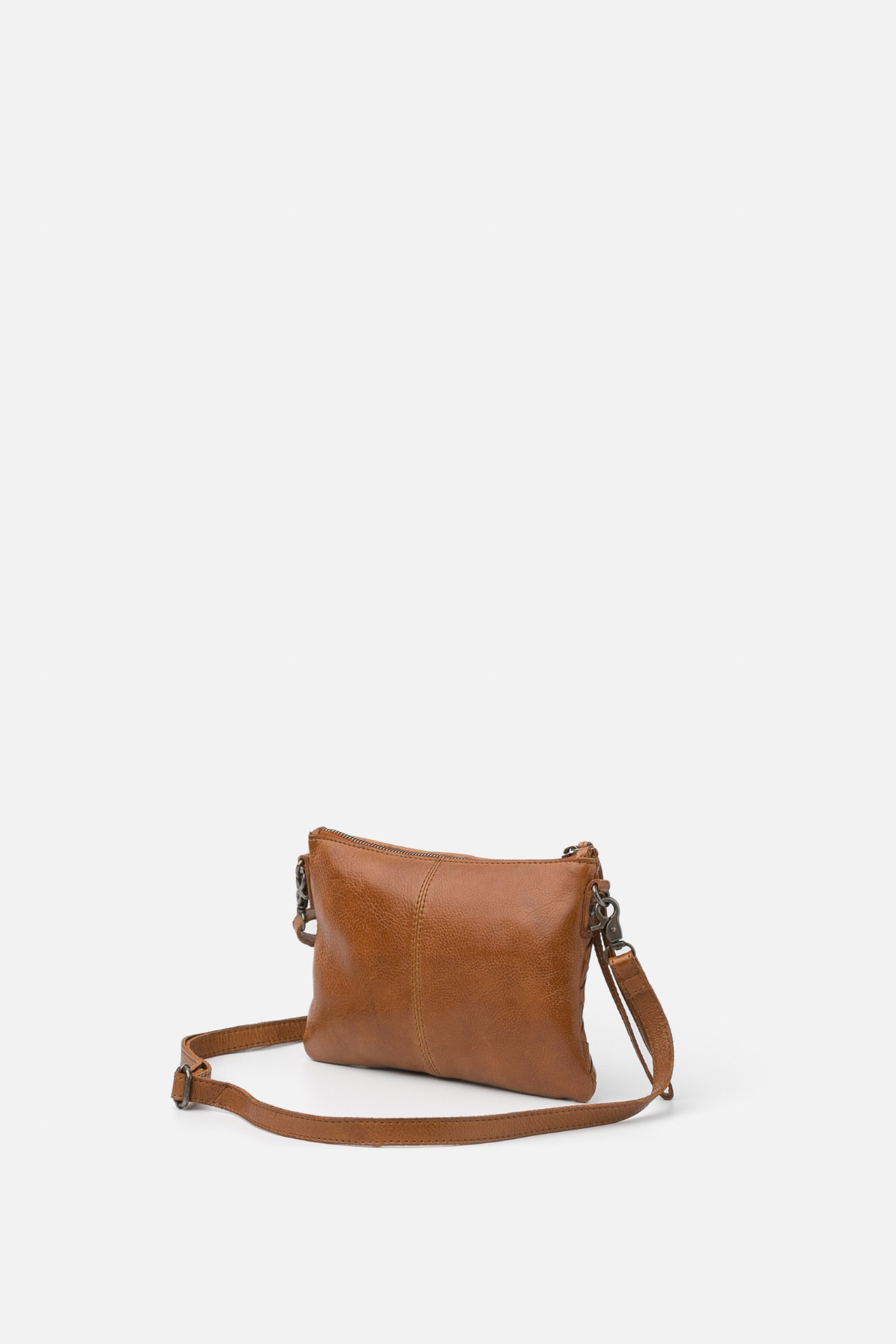 Mini sac Lewisburg en cuir lisse vu de dos – Biba