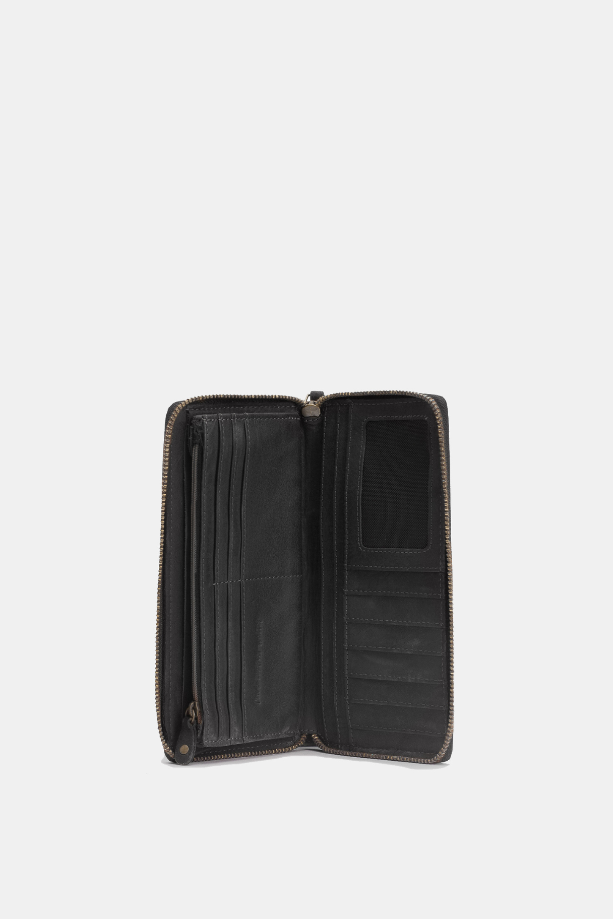 Portefeuille compagnon en cuir BIBA Boston BT10 – Grand format pratique