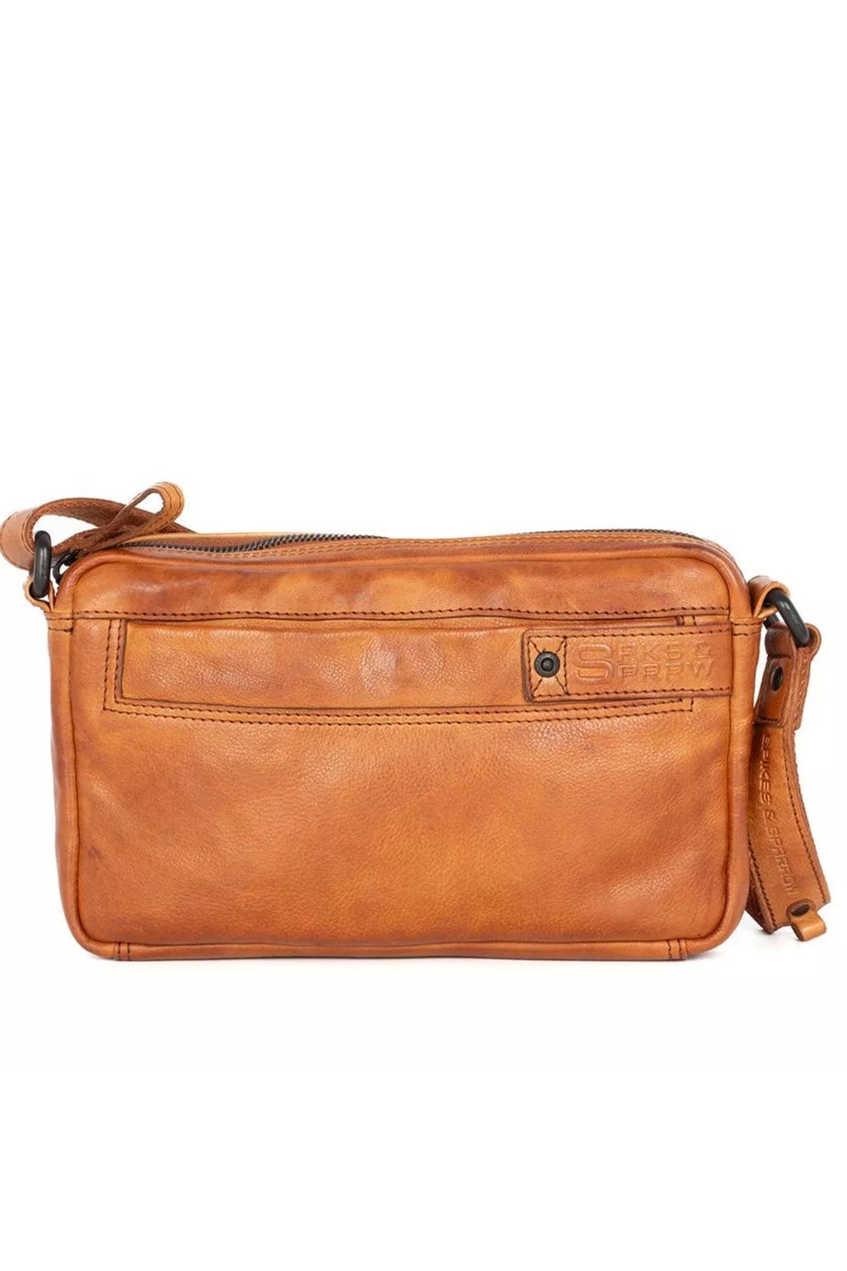 Petit sac à bandoulière cognac