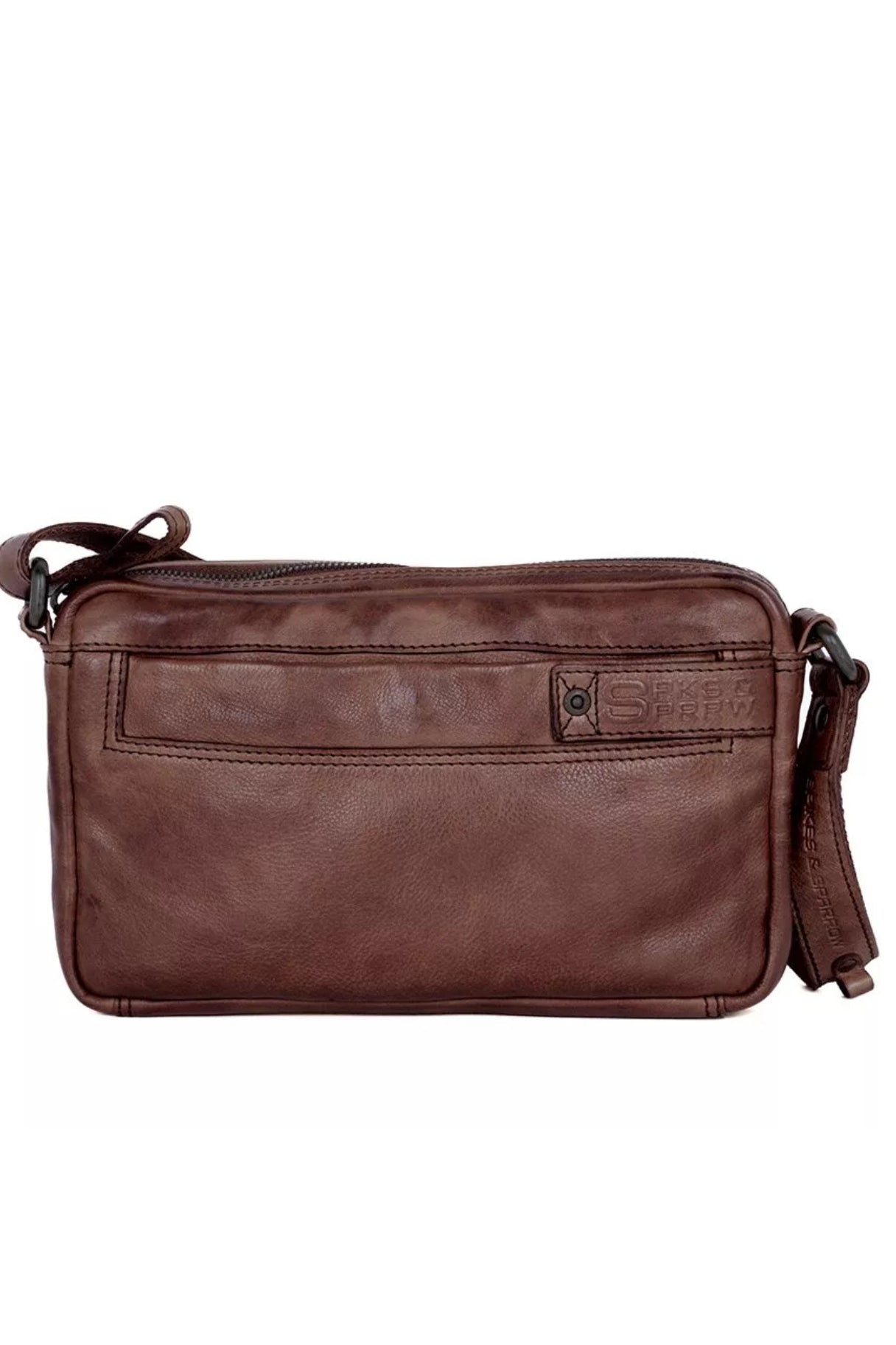 Sacoche à bandoulière marron foncé