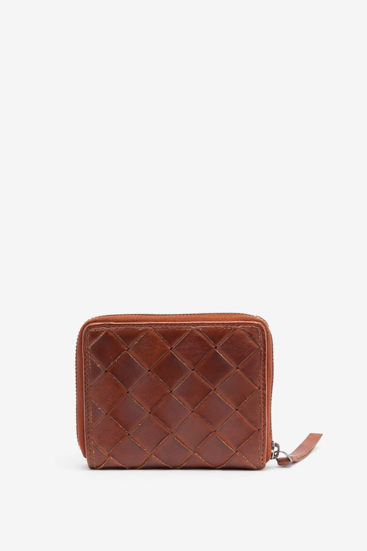 Portefeuille en cuir Biba