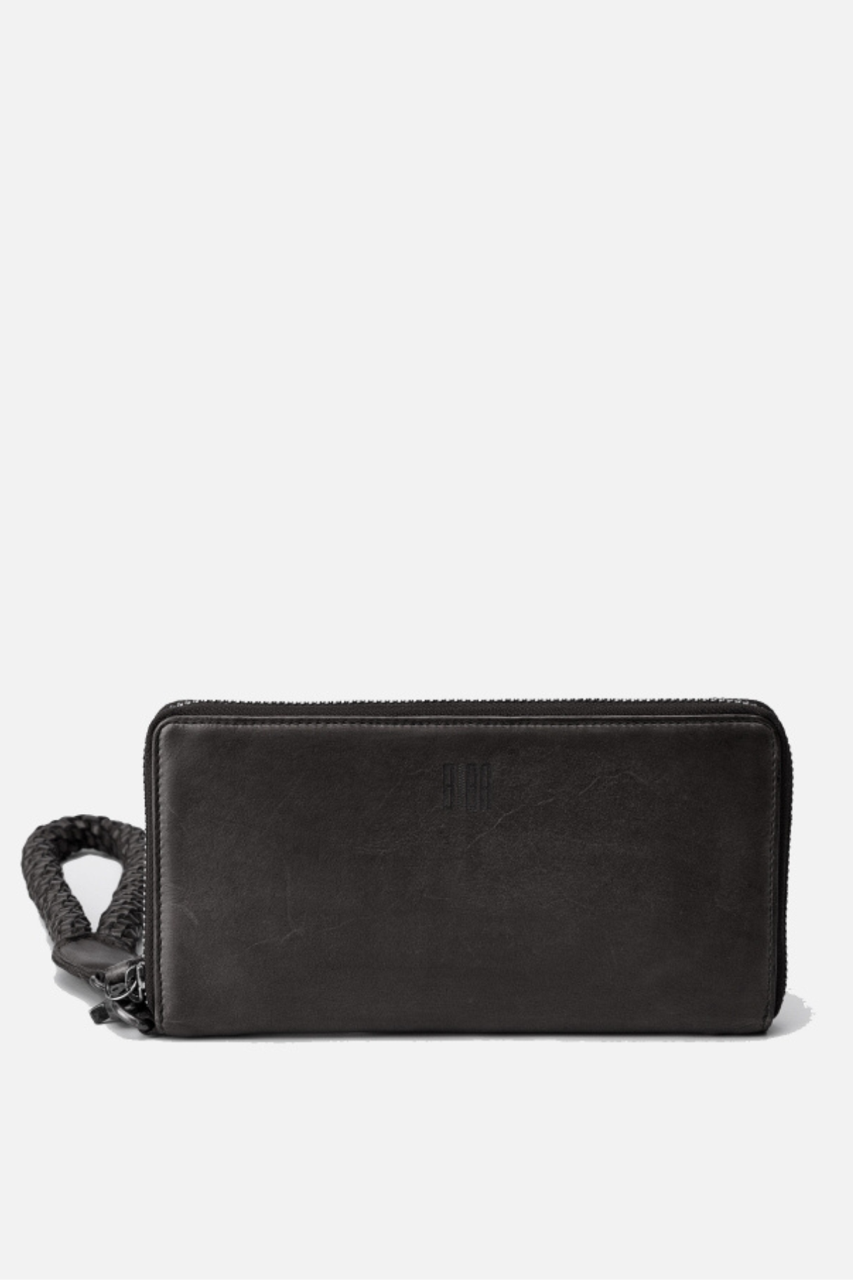 Portefeuille en cuir Biba FED6L noir