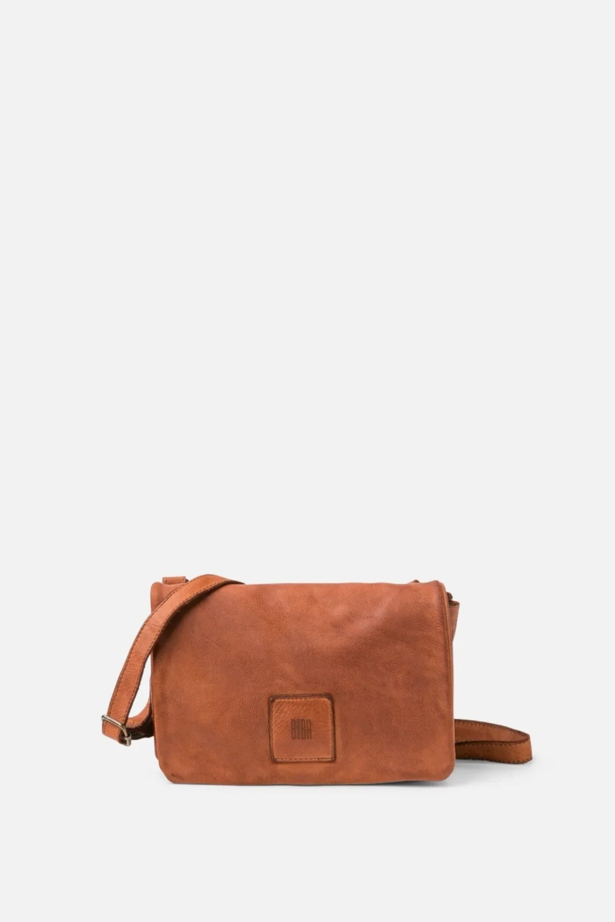 Sac bandoulière BIBA Boston BT33 en cuir lavé – Format compact