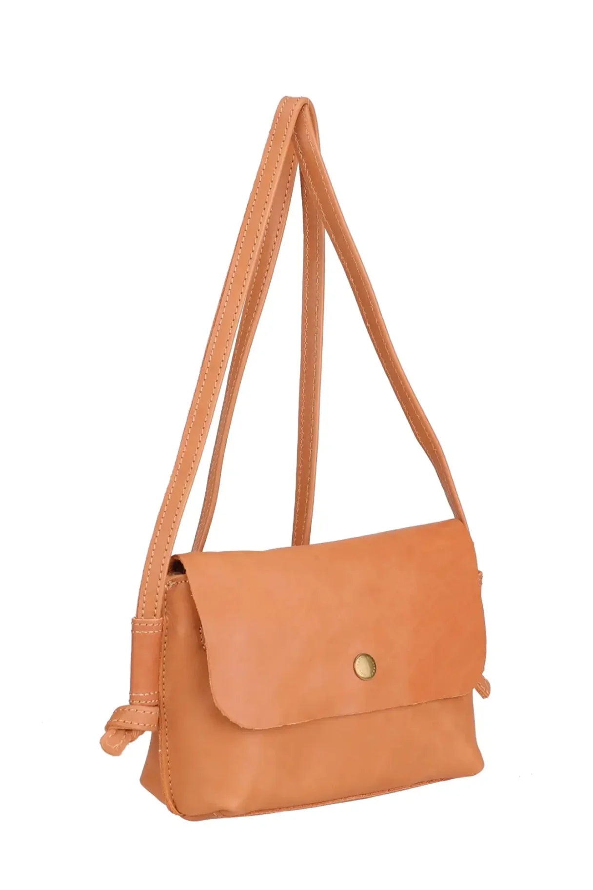 Sac à bandoulière en cuir Noordsen cognac