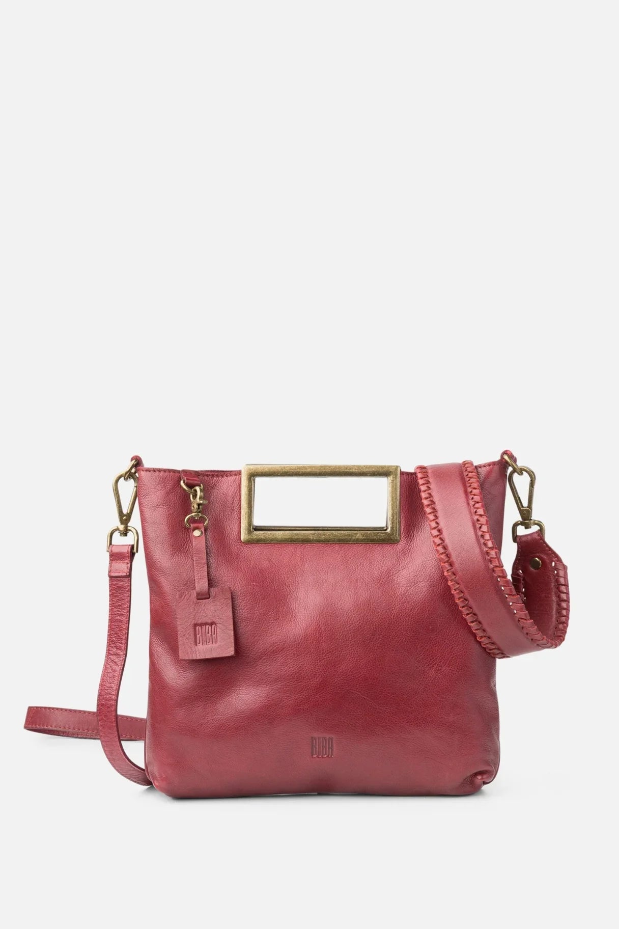 Sac Biba Campbell CAP3L grenat porté main ou bandoulière