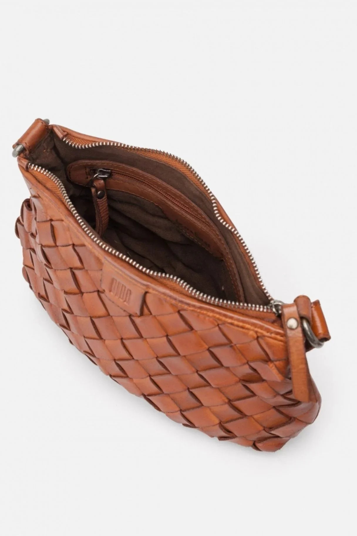 Petit sac en cuir tressé Lewisburg de Biba - Nappa maroquinerie