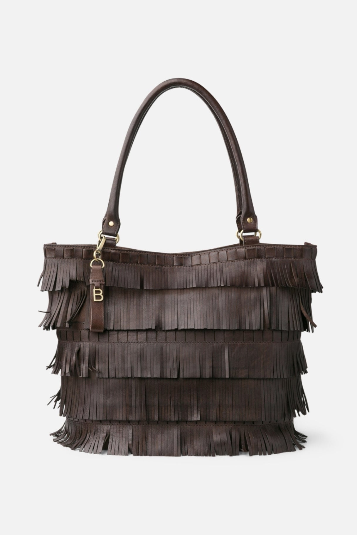 Sac à main à franges en cuir BIBA Kahoka KAK1L