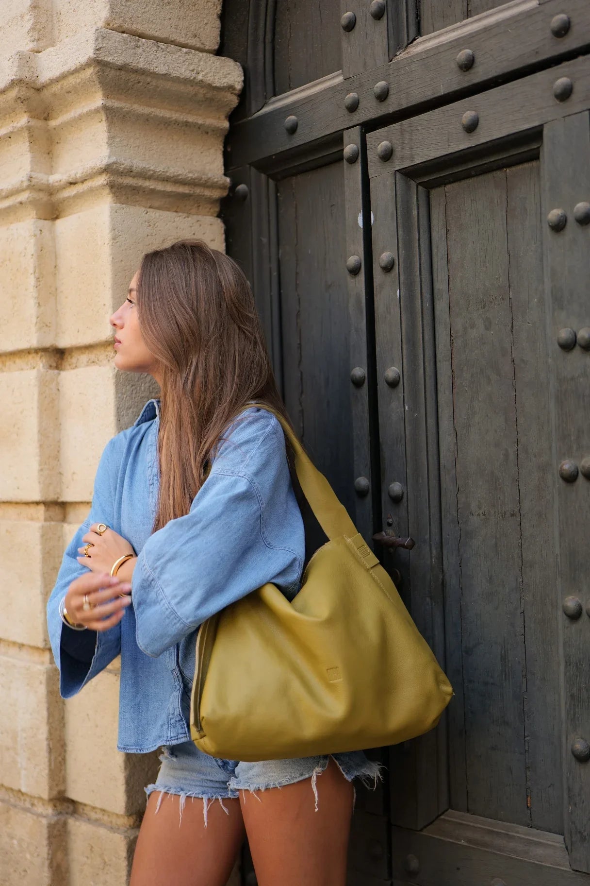 Sac hobo en cuir Vienna VIE1L – BIBA