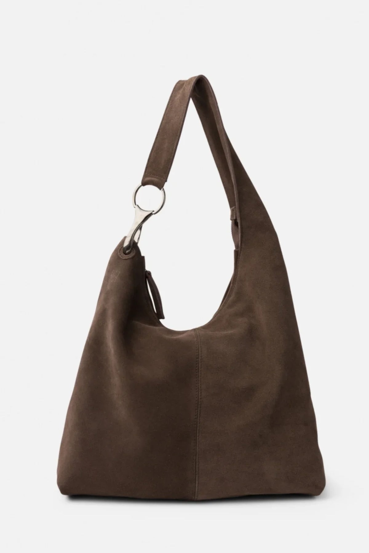 Sac Jackpot Biba en daim marron foncé