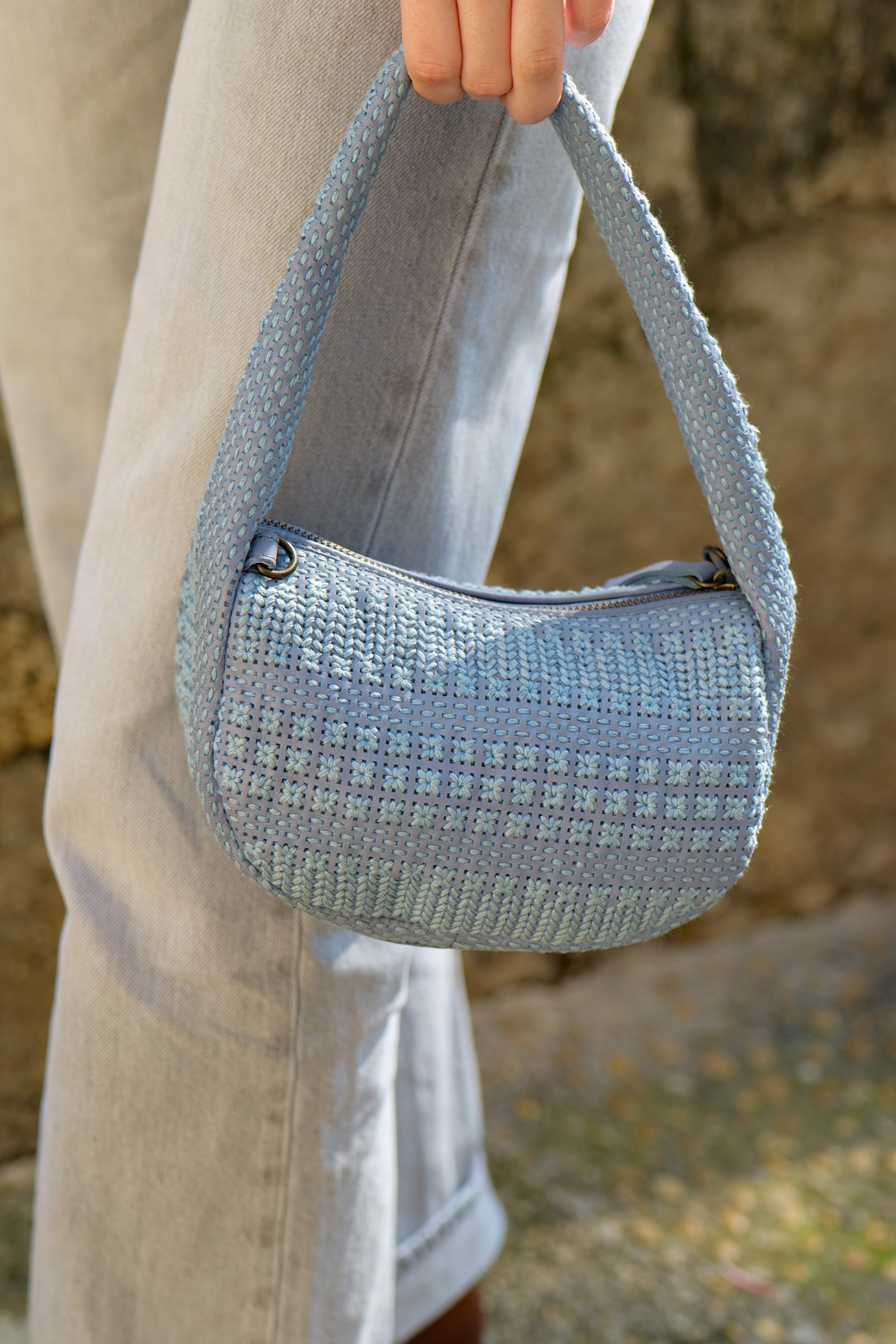 Sac à main Biba SCA1L bleu