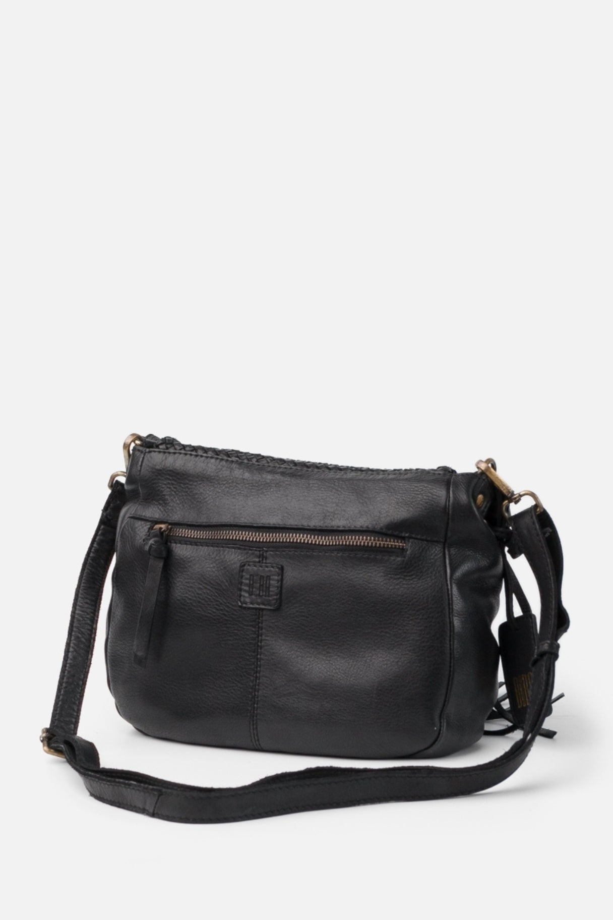 BIBA - Sac Varney en cuir noir , vu de l'arrière