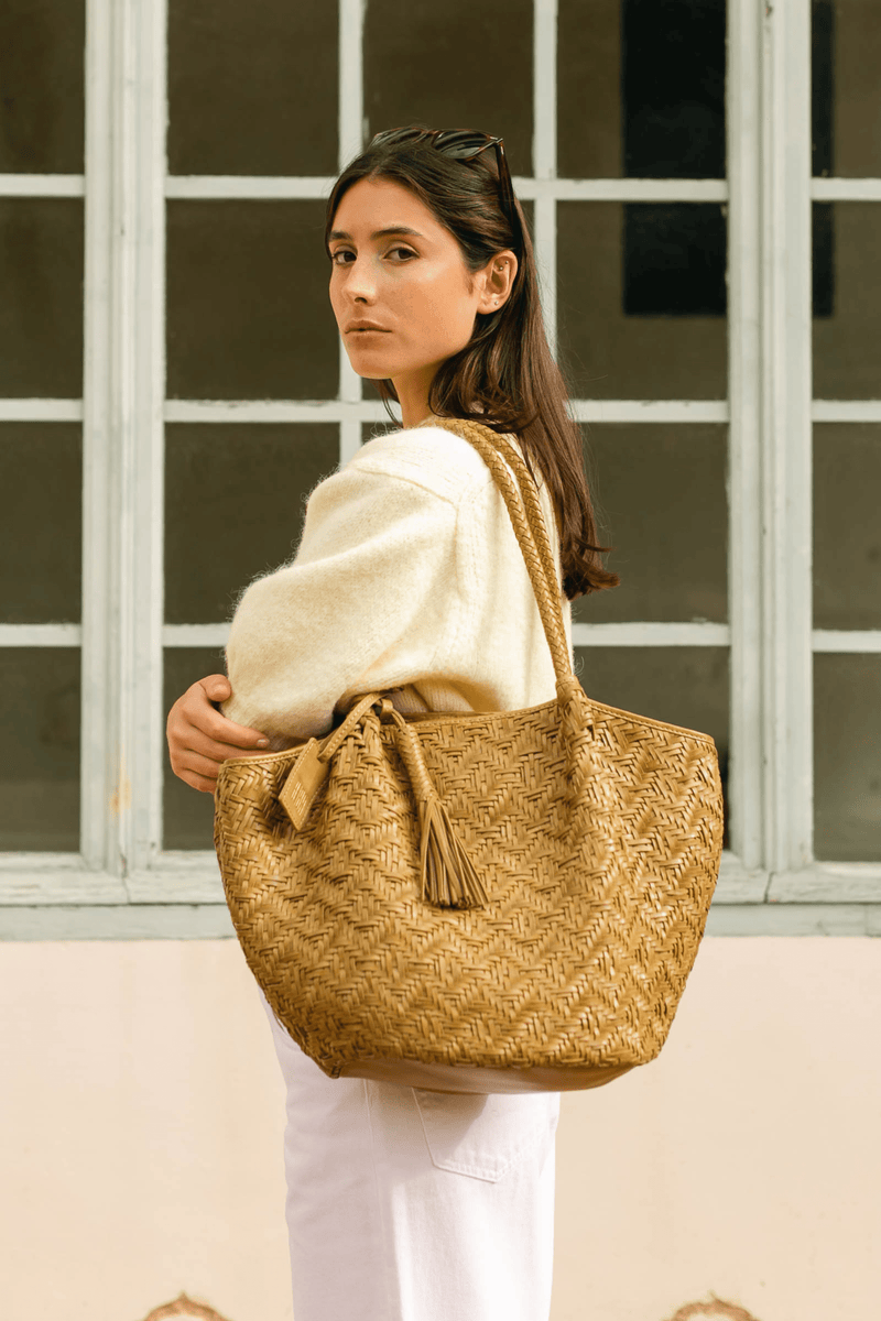 Sac a main sales tressé