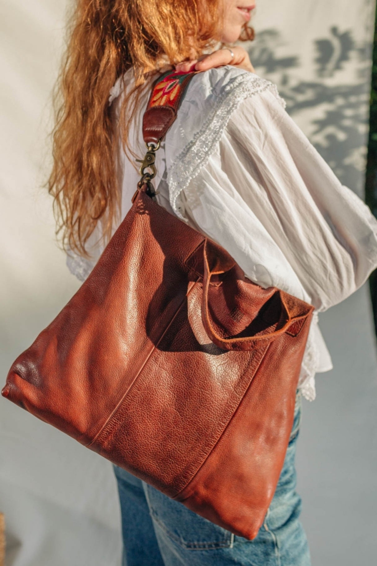 Sac en cuir et broderie Biba Sumner SUM1L