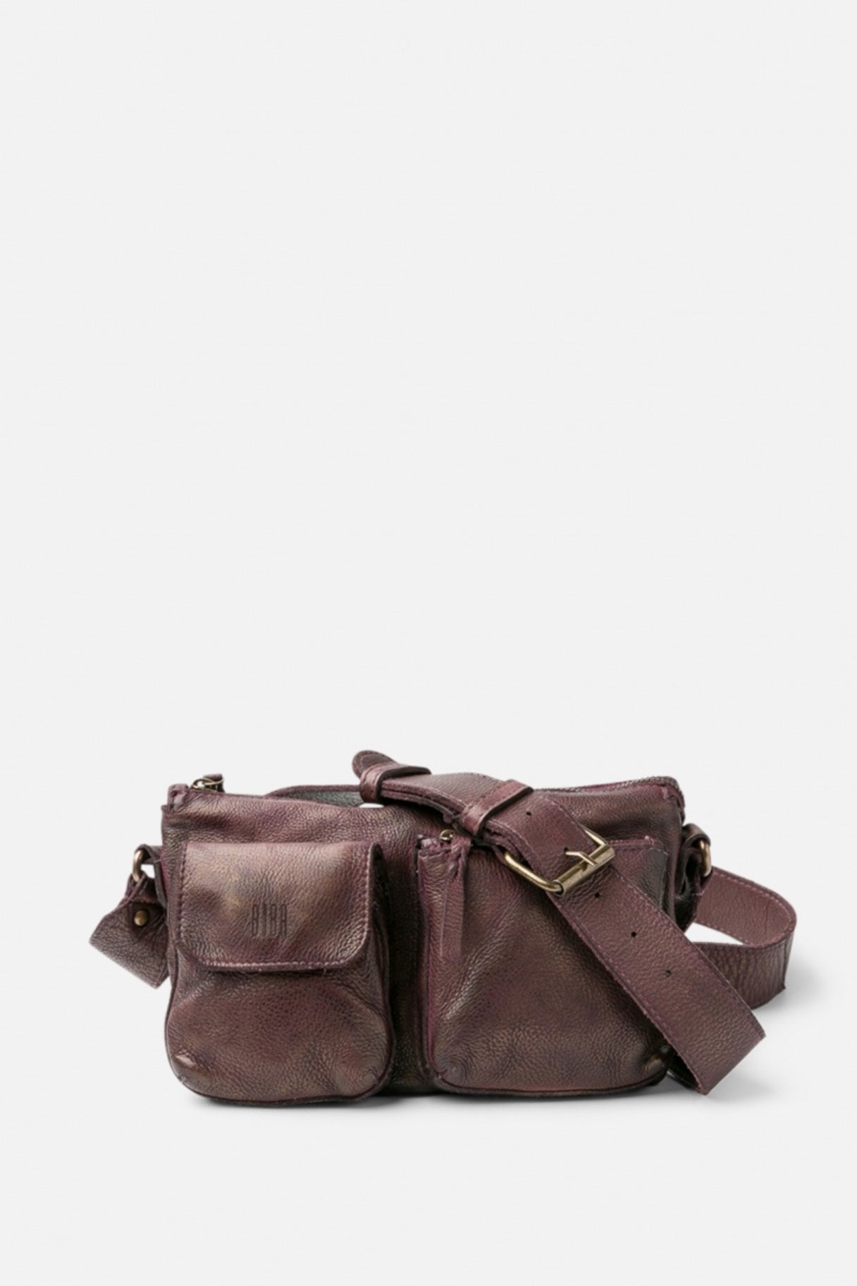 Sac bandoulière en cuir effet nacré Keno KEO1L de Biba