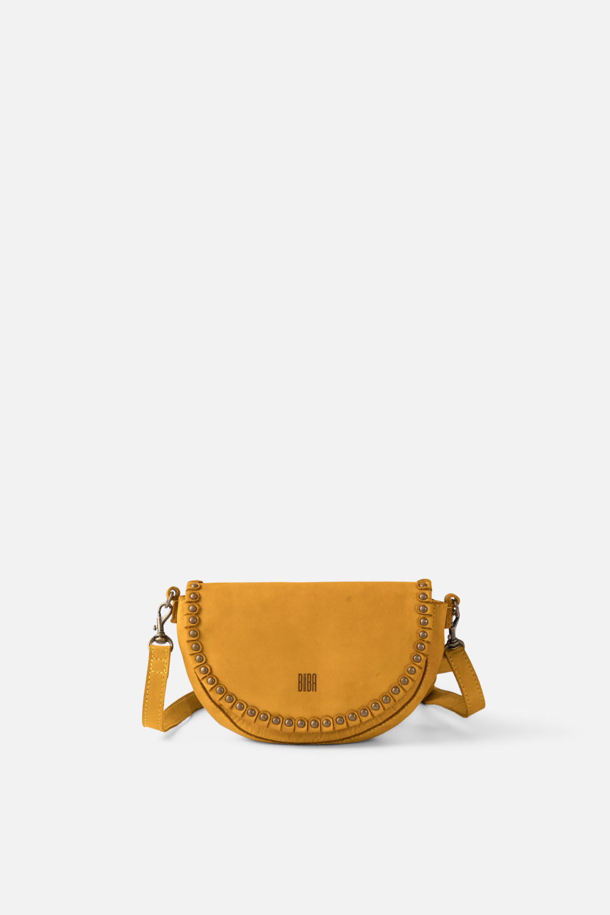 sac bandoulière Yampa YAM1L cuir jaune
 – rabat à clous