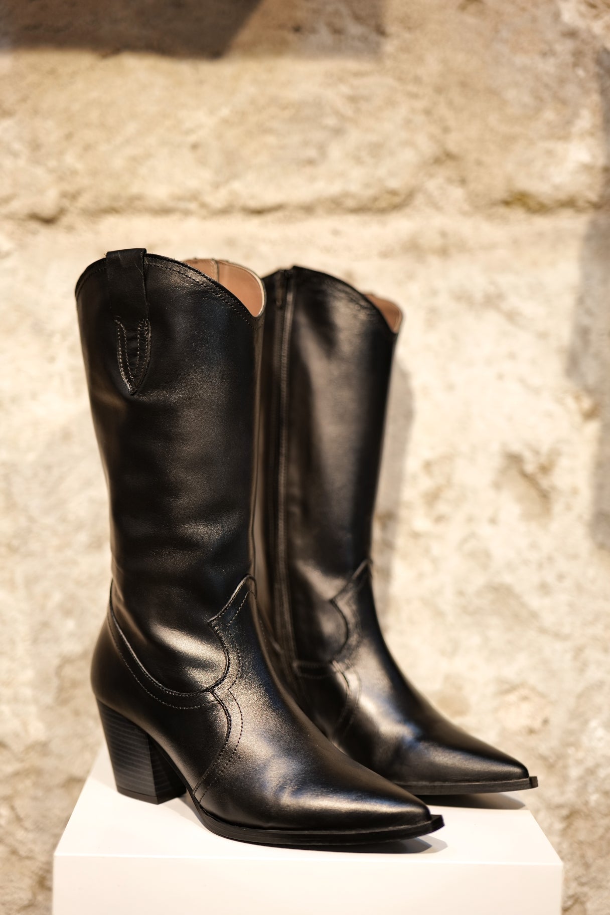 Bottes en cuir hotsell