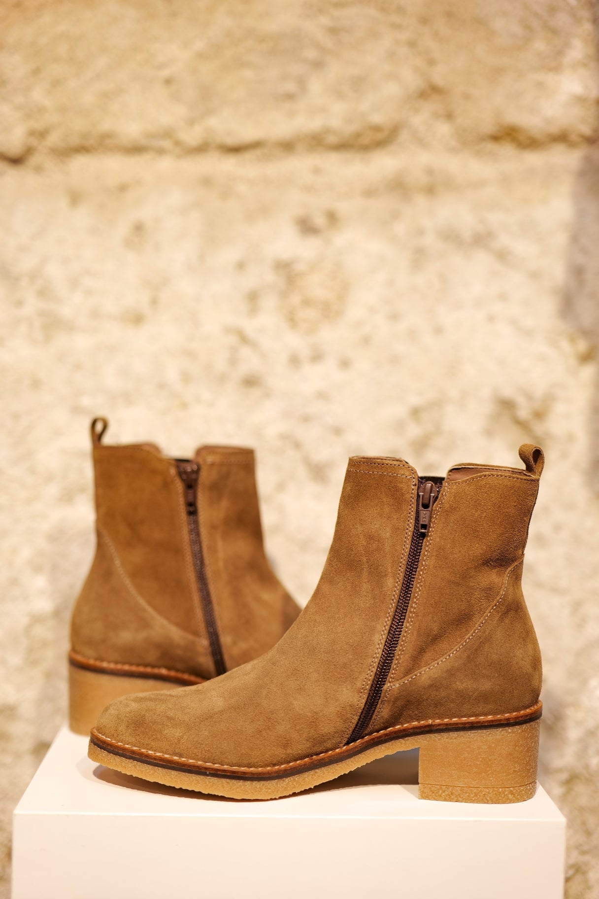 Bottines en cuir nubuck Patricia Miller 