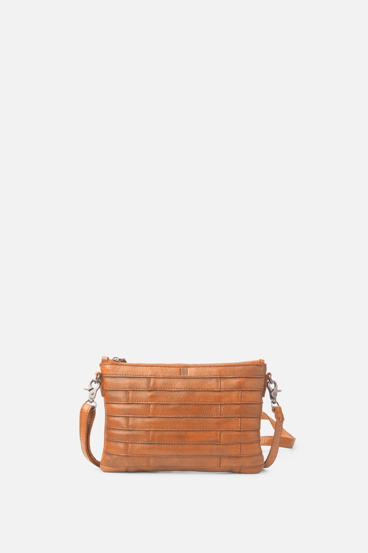 Mini sac bandoulière cuir camel lavé Biba Lewisburg LEB16L