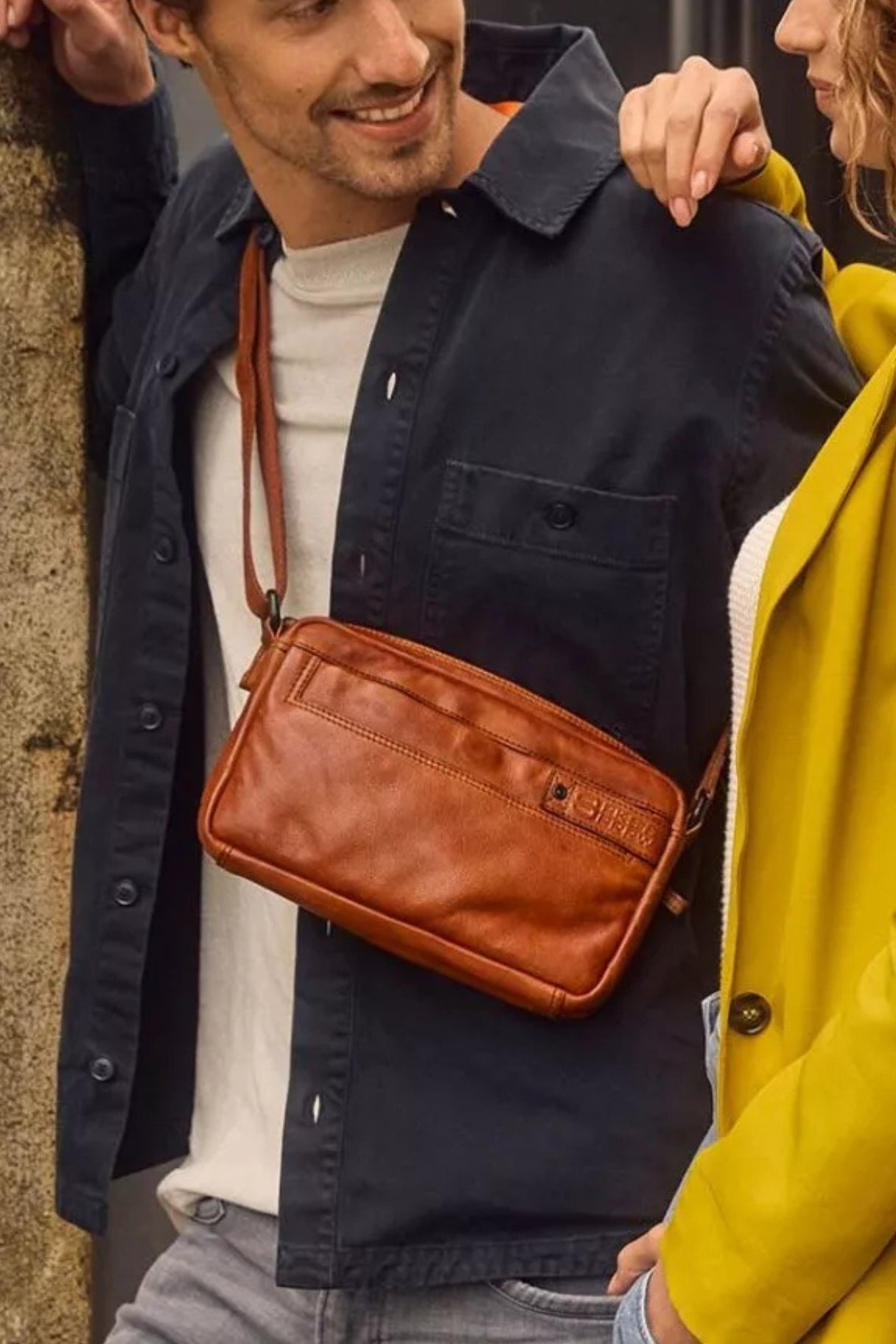 Sac Bandoulière Homme Tendance Sac Travers Homme Sac Porté Travers