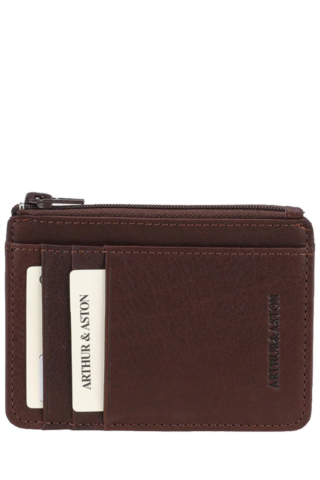 Porte-cartes cuir RFID Ange marron Arthur & Aston