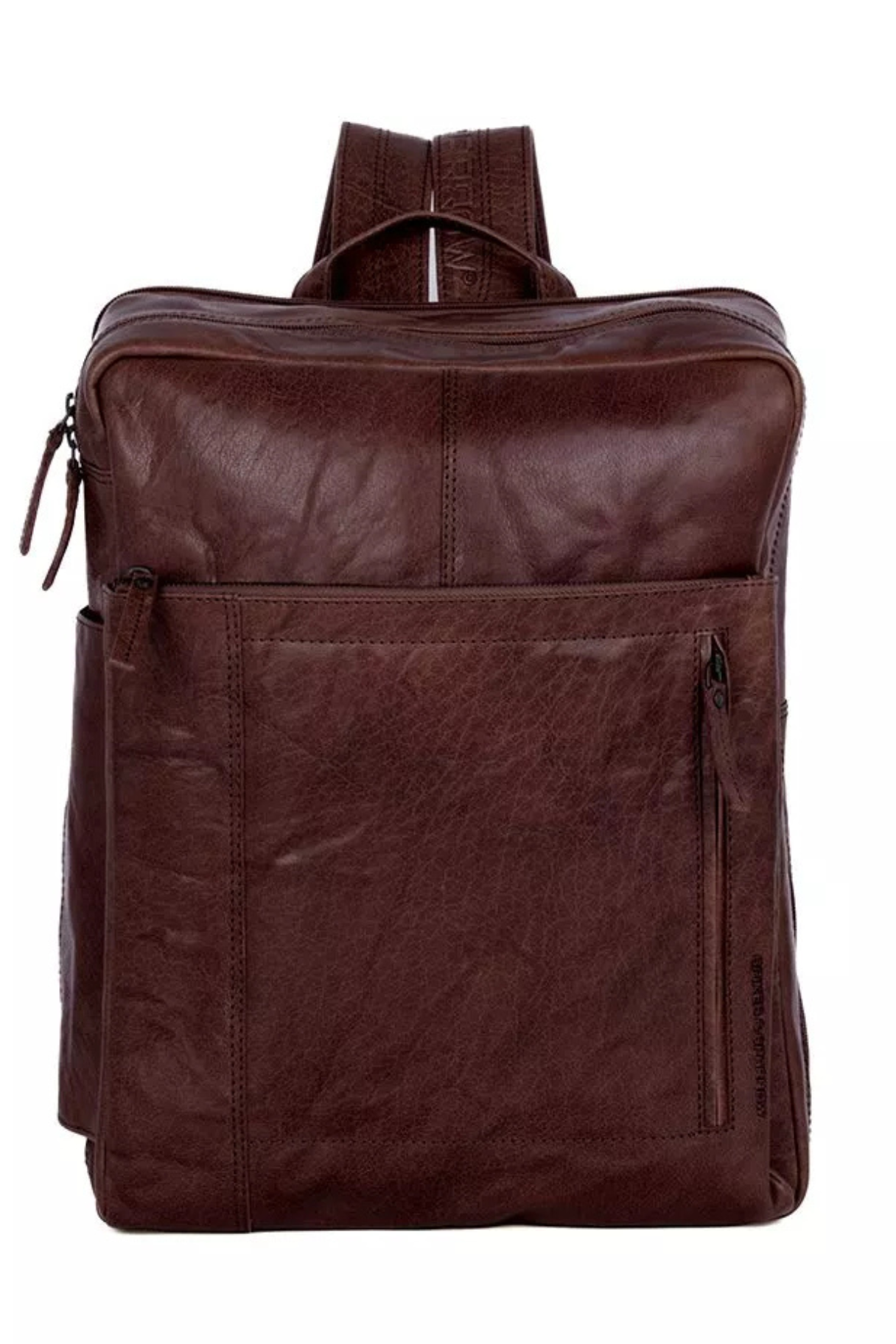 Sac à dos cuir homme marron Jonathan Spikes & Sparrow, format cabine
