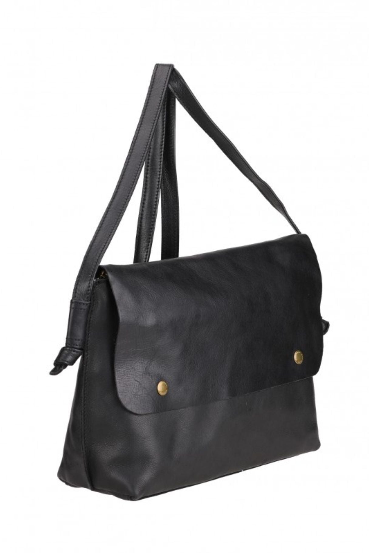 Grand sac bandoulière à rabat en cuir pour femme - Noordsen N001-10U